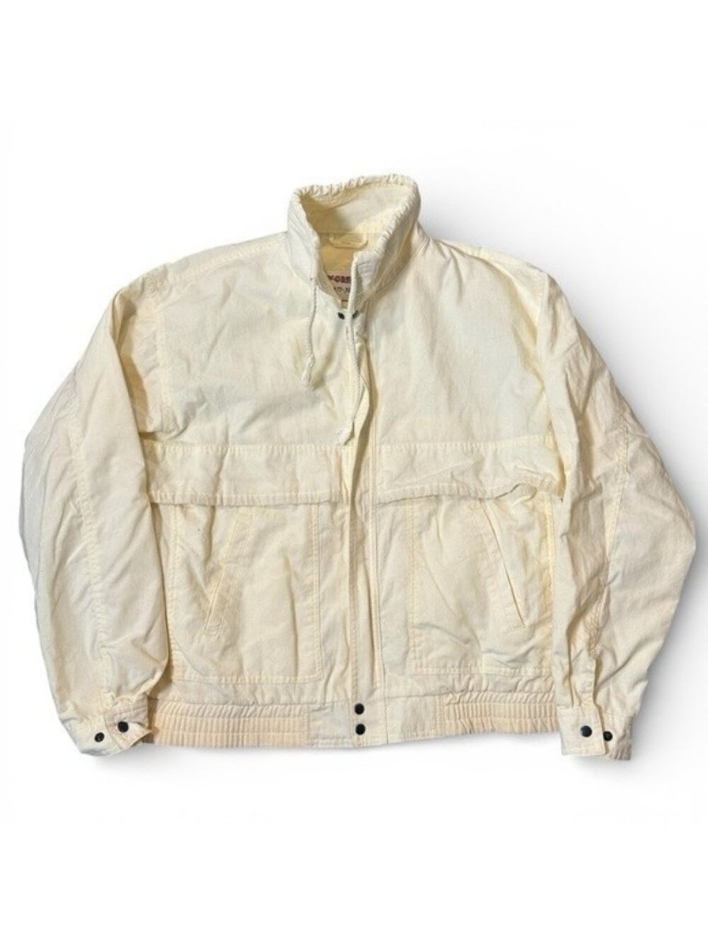 Vintage McGregor Anti Freeze M? Golf Jacket Zip Cream Lightweight Country Club